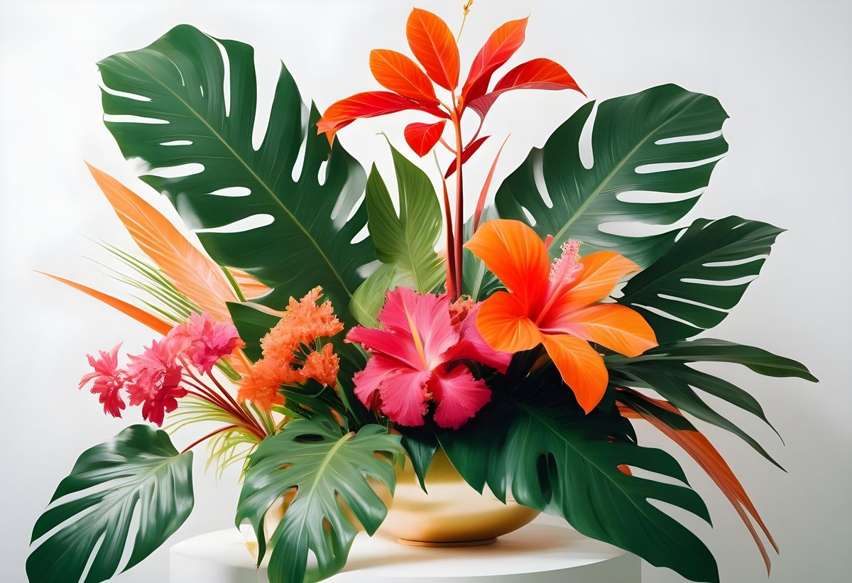 atelier composition fleurs association femmes Guadeloupe